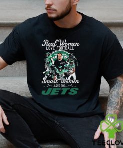 Real Women Love Football Smart Women Love The New York Jets Gameday Signatures Shirt
