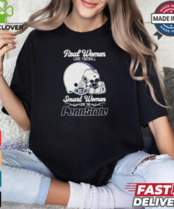 Real Women Love Football Smart Women Love The Penn State Nittany Lions X Snoopy Shirt