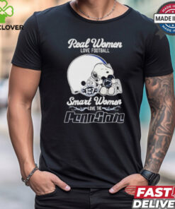 Real Women Love Football Smart Women Love The Penn State Nittany Lions X Snoopy Shirt