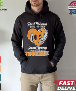 Real Women Love Football Smart Women Love The Tennessee Volunteers Football Diamonds Shirt