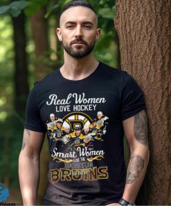 Real Women Love Hockey Smart Women Love The Boston Bruins 2023 signature shirt