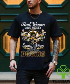 Real Women Love Hockey Smart Women Love The Boston Bruins 2023 signature shirt