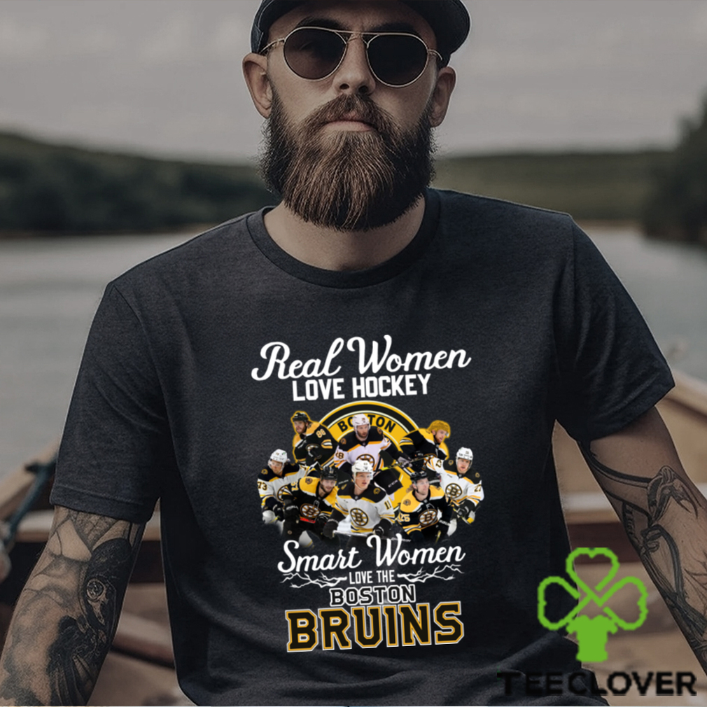 Official Boston Bruins real women love hockey smart women love the