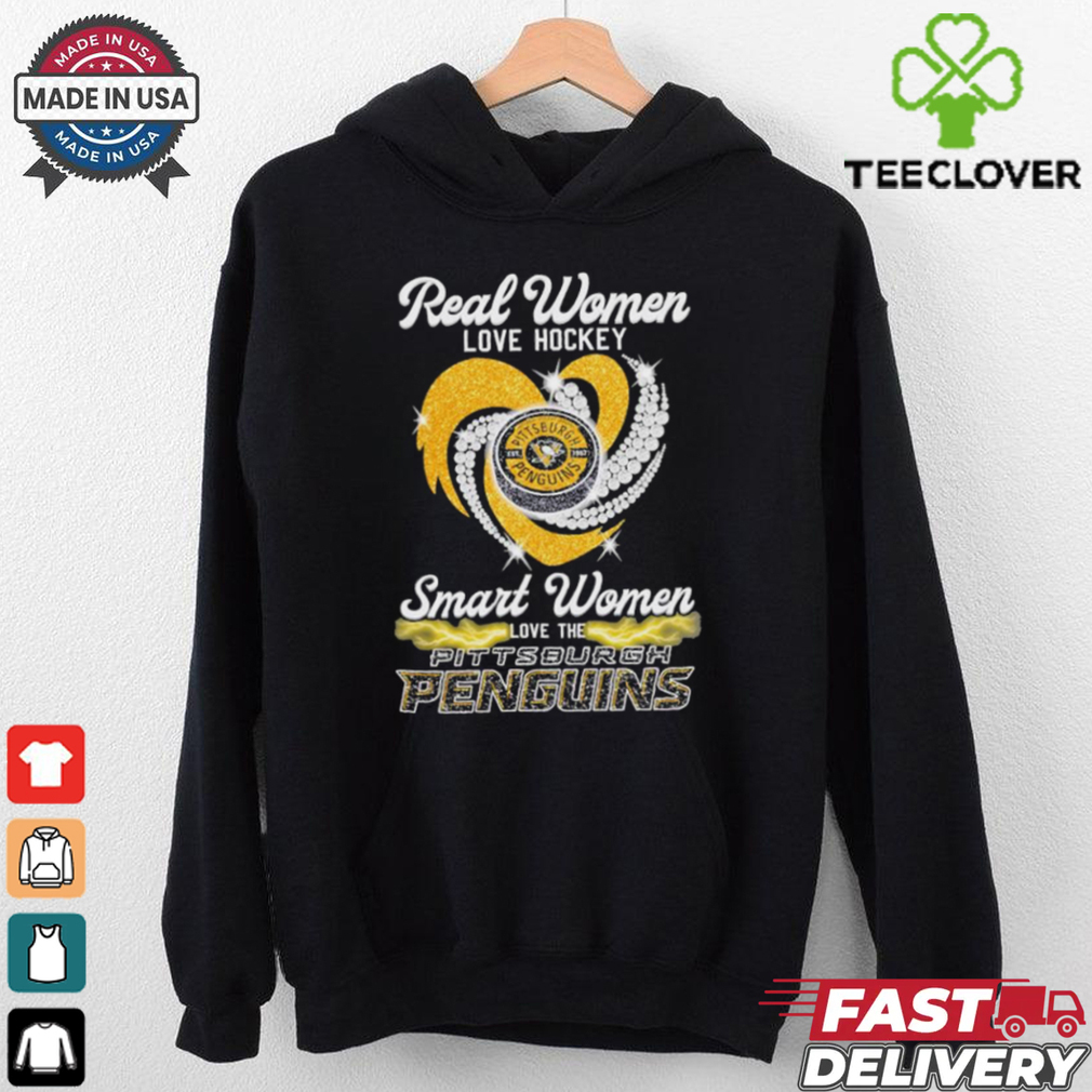 Real Women Love Hockey Smart Women Love The Pittsburgh Penguins Heart Diamond 2024 shirt Real Women Love Hockey Smart Women Love The Pittsburgh Penguins Heart Diamond 2024 shirt