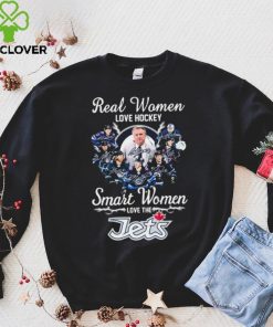 Real Women Love Hockey Smart Women Love The Winnipeg Jets 2024 Signatures Shirt