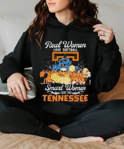 Real Women Love Softball Smart Women Love The Tennessee Lady Vols Shirt