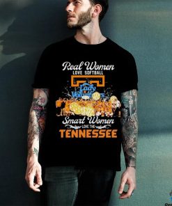 Real Women Love Softball Smart Women Love The Tennessee Lady Vols Shirt