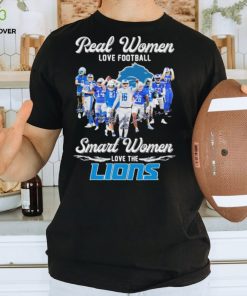 Real Women love Football Smart Women love the Detroit Lions 2023 Signatures Shirt