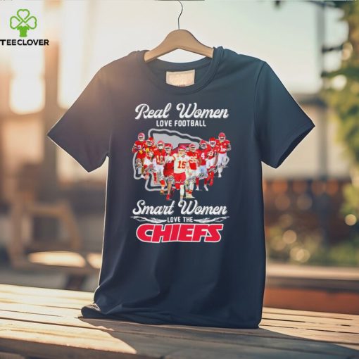 Real Women love Football Smart Women love the Kansas City Chiefs 2023 Signatures Shirt