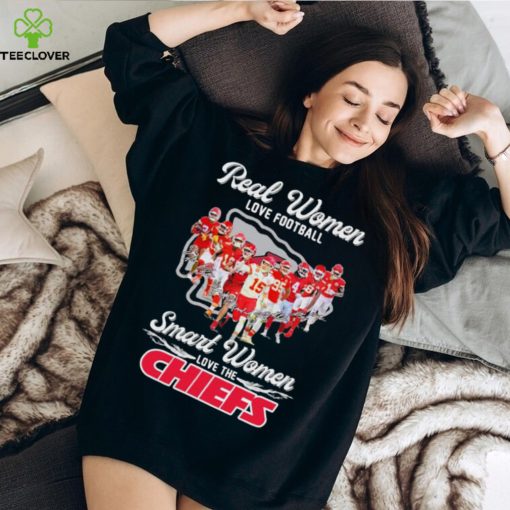 Real Women love Football Smart Women love the Kansas City Chiefs 2023 Signatures Shirt