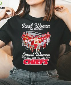 Real Women love Football Smart Women love the Kansas City Chiefs 2023 Signatures Shirt