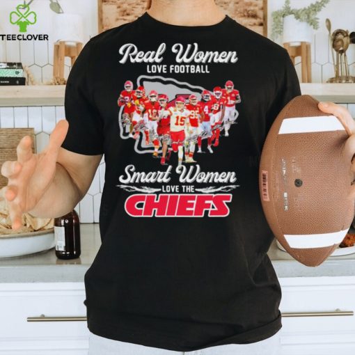 Real Women love Football Smart Women love the Kansas City Chiefs 2023 Signatures Shirt