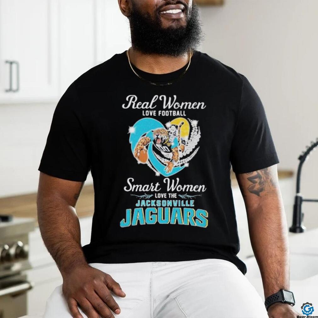 Real Women love football smart Women love the Jacksonville Jaguars Mascot heart diamond shirt Real Women love football smart Women love the Jacksonville Jaguars Mascot heart diamond shirt