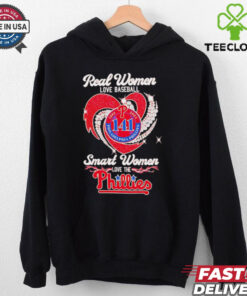 Real women love Baseball smart women love the Phillies 141 Years shirt 2 Real women love Baseball smart women love the Phillies 141 Years shirt
