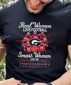 Real women love Football smart women love the Georgia Bulldogs new design logo hoodie, sweater, longsleeve, shirt v-neck, t-shirt