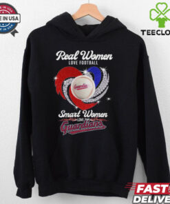 Real women love baseball Cleveland Guardians diamond heart smart women love the Guardians logo shirt 3 Real women love baseball Cleveland Guardians diamond heart smart women love the Guardians logo shirt