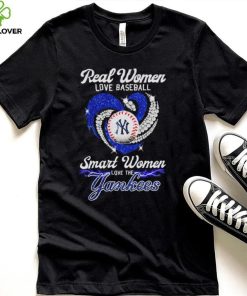 Real women love baseball smart women love the Yankess diamond 2023 shirt