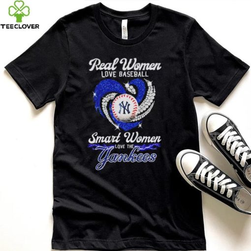 Real women love baseball smart women love the Yankess diamond 2023 shirt