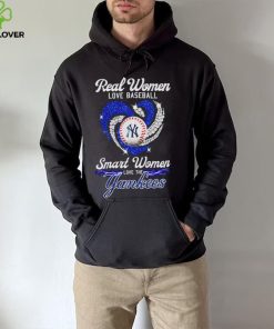 Real women love baseball smart women love the Yankess diamond 2023 shirt