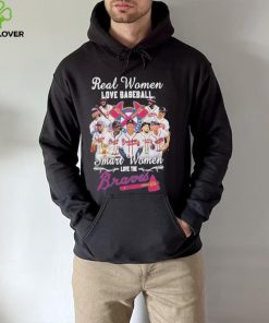 Real women love baseball smart women love the braves shirt 2 Real women love baseball smart women love the braves shirt