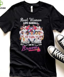 Real women love baseball smart women love the braves shirt 3 Real women love baseball smart women love the braves shirt