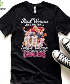Real women love basketball smart women love the 2023 Cleveland Cavaliers signatures shirt