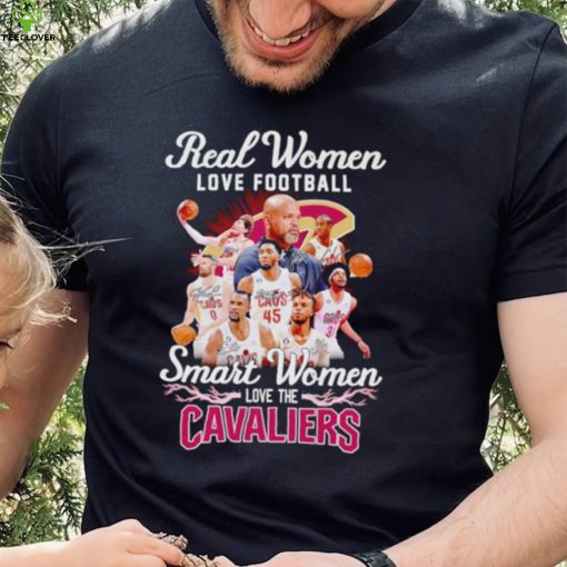 Real women love basketball smart women love the 2023 Cleveland Cavaliers signatures hoodie, sweater, longsleeve, shirt v-neck, t-shirt