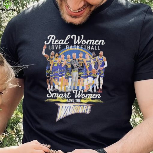 Real women love basketball smart women love the Golden State Warriors 2023 signatures hoodie, sweater, longsleeve, shirt v-neck, t-shirt