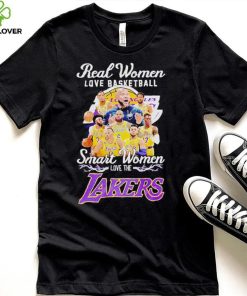 Real women love basketball smart women love the Lakers 2023 signature t hoodie, sweater, longsleeve, shirt v-neck, t-shirt