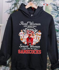 Real women love basketball smart women love the South Carolina Gamecocks women’s basketball team 2024 hoodie, sweater, longsleeve, shirt v-neck, t-shirt