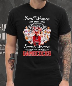 Real women love basketball smart women love the South Carolina Gamecocks women’s basketball team 2024 shirt