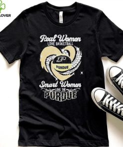 Real women love basketball smart women love the purdue boilermaker heart diamond T shirts 2 Real women love basketball smart women love the purdue boilermaker heart diamond T shirts