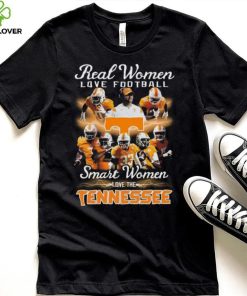 Real women love football smart women love tennessee volunteers 2023 shirt