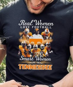 Real women love football smart women love tennessee volunteers 2023 shirt