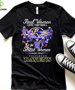 Real women love football smart women love the Baltimore Ravens players logo 2024 hoodie, sweater, longsleeve, shirt v-neck, t-shirt