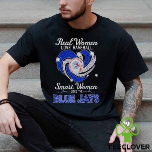 Real women love football smart women love the Blue Jays hoodie, sweater, longsleeve, shirt v-neck, t-shirt