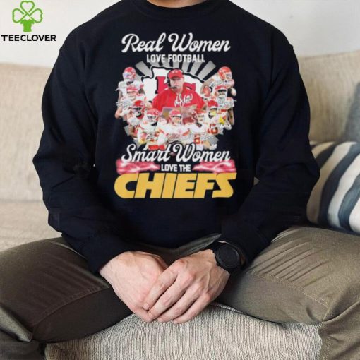 Real women love football smart women love the Chiefs signatures sport hoodie, sweater, longsleeve, shirt v-neck, t-shirt