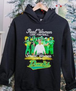 Real women love football smart women love the Ducks hoodie, sweater, longsleeve, shirt v-neck, t-shirt