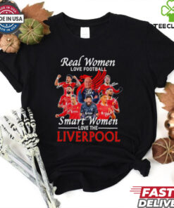 Real women love football smart women love the Liverpool signatures shirt