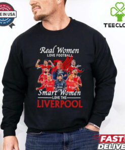 Real women love football smart women love the Liverpool signatures shirt