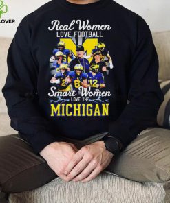 Real women love football smart women love the Michigan players logo 2024 shirt