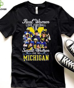 Real women love football smart women love the Michigan players logo 2024 hoodie, sweater, longsleeve, shirt v-neck, t-shirt