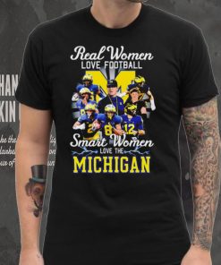 Real women love football smart women love the Michigan players logo 2024 hoodie, sweater, longsleeve, shirt v-neck, t-shirt