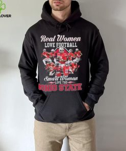 Real women love football smart women love the Ohio State Buckeyes signatures 2023 shirt