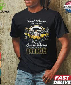 Real women love football smart women love the Packers shirt