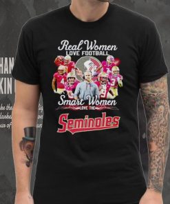 Real women love football smart women love the Seminoles hoodie, sweater, longsleeve, shirt v-neck, t-shirt