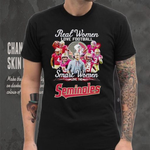 Real women love football smart women love the Seminoles hoodie, sweater, longsleeve, shirt v-neck, t-shirt