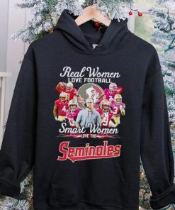 Real women love football smart women love the Seminoles hoodie, sweater, longsleeve, shirt v-neck, t-shirt