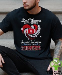 Real women love football smart women love the Sooners shirt
