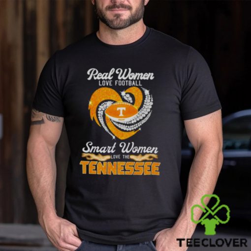 Real women love football smart women love the Tennessee Volunteers hoodie, sweater, longsleeve, shirt v-neck, t-shirt